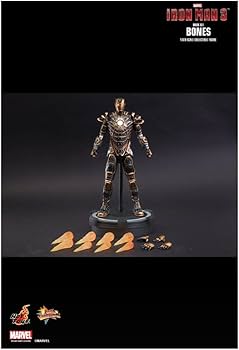 ま*さ様 『美品』IRON MAN 3 BONES フィギュア IRON MAN 3 MARK XLI MK 41 Bones 1/6TH Scale Collectible